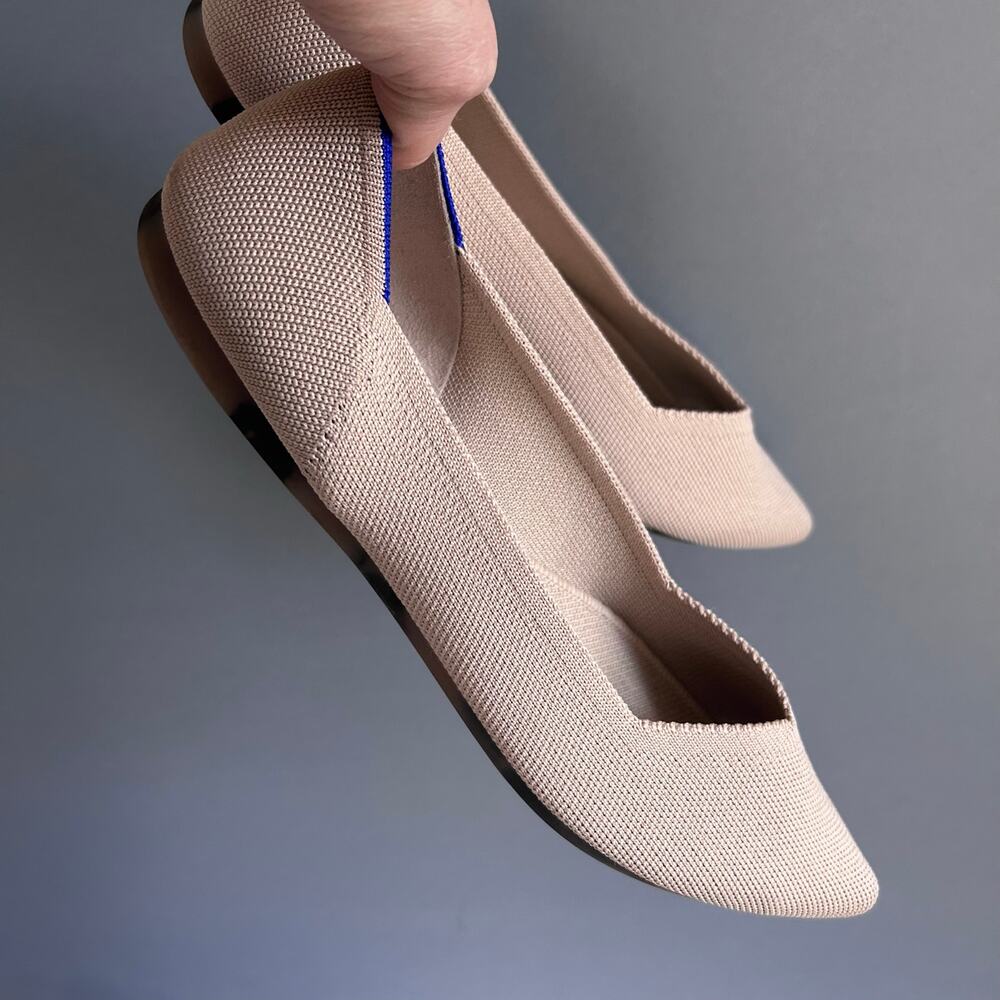 Rothy's Pointed Flats Size 11 The Point Ii Diamon… - image 6